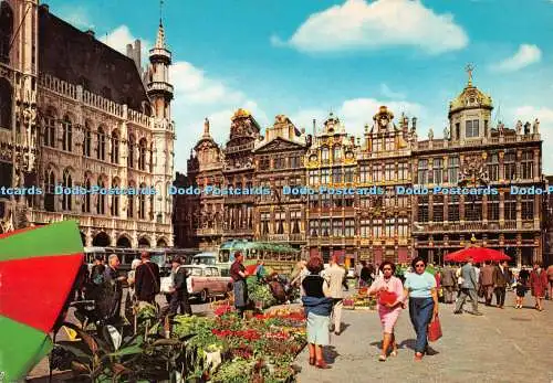 D081900 Brüssel. Grand Square. Krüger. 1969
