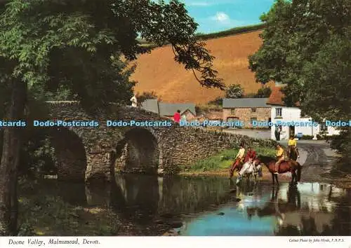 D083552 Devon. Doone Valley. Malmsmead. John Hinde