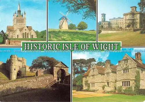 D083567 Historische Isle of Wight. Osborne House. J. Salmon. Multi View. 1994