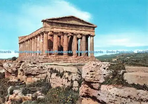 D082070 Agrigento. Tempel der Concordia. Di Leo Eduardo. P. Marzari. S.R.L. Kod