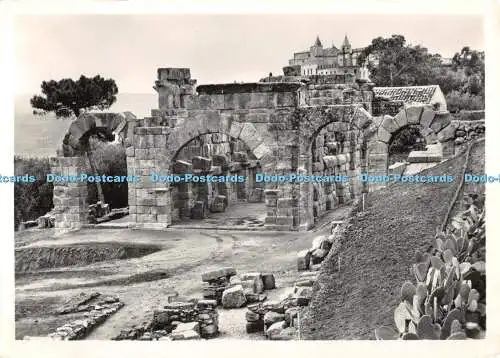 D082087 Tindari. Monumentales Propyleum der Agora. Fotocelere. RP