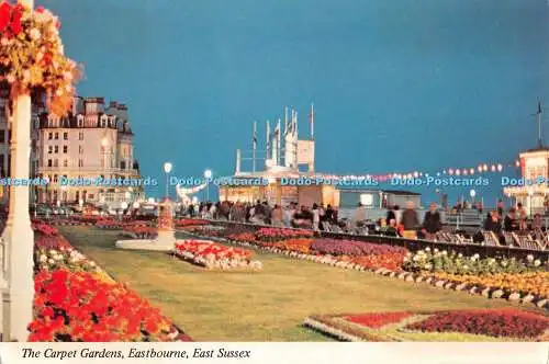 D083942 Eastbourne. The Carpet Gardens. East Sussex. Bennett