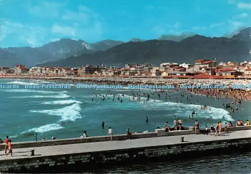 D083957 Viareggio. Panorama. Rotalfoto. Ottica V.Vespignani