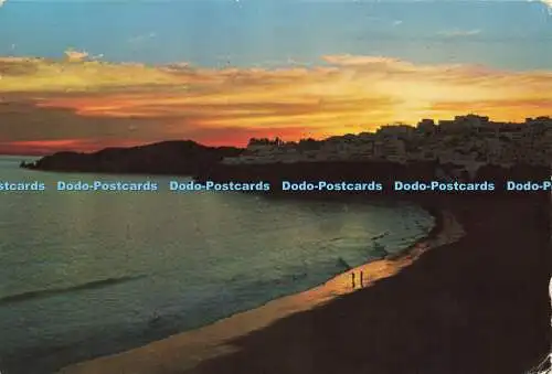 D179754 Portugal. Algarve. Albufeira. Sonnenuntergang. Cesar de Sa. Nr. 304