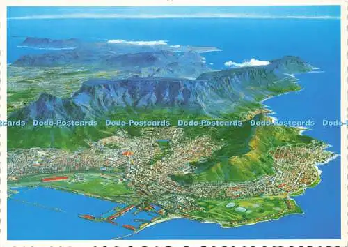 D179905 Kaphalbinsel. Von 3000 m von Kapstadt bis Cape Point. Art