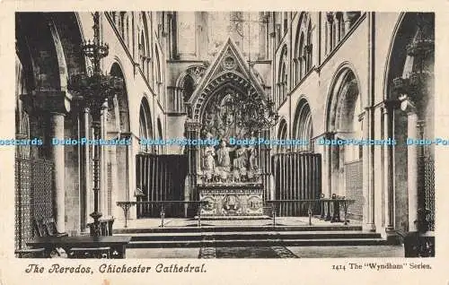 R198084 The Reredos Chichester Cathedral 1414 The Wyndham Series