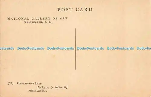 R196860 National Gallery of Art Washington DC Porträt einer Dame von Luini um 148