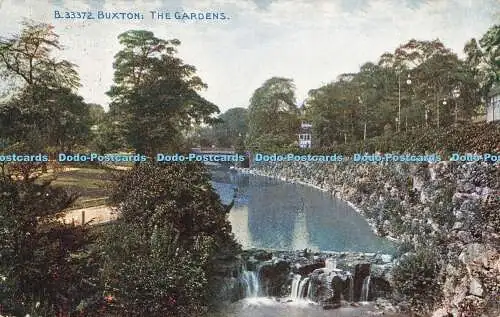 R199469 B 33372 Buxton The Gardens Celesque Serie Photochrom 1911