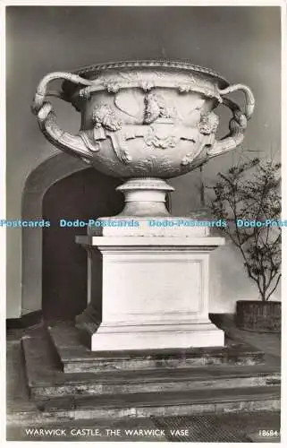 R196910 Warwick Castle The Warwick Vase 18684 RP Salmon