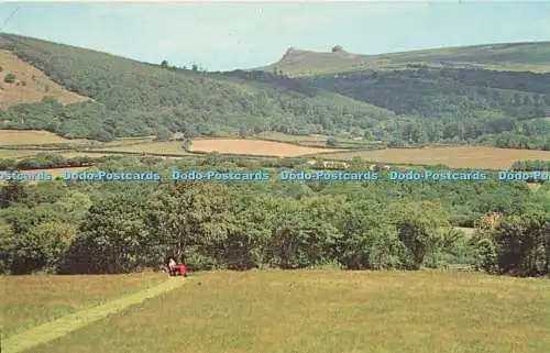 R199515 Haytor Rocks A W Besley Plastichrome Colourpicture Two Counties Match
