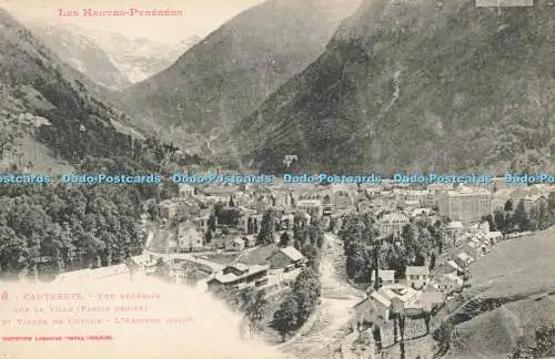 R198275 Les Hautes Pyrenees Cauterets Vue Generale sur la Ville Partie Droite Et