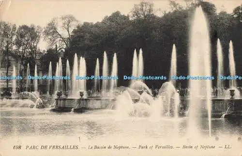 R198305 198 Parc de Versailles Le Bassin de Neptune Park von Versailles Bassin of