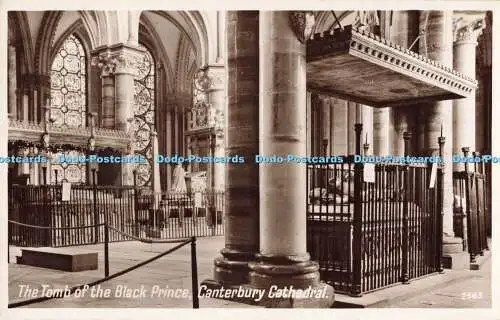 R202664 The Tomb of the Black Prince Canterbury Cathedral 2565 English Series Pr