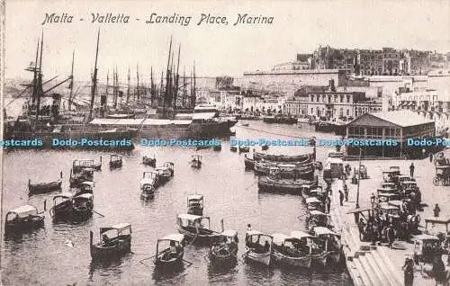 R199640 Malta Valletta Landing Place Marina J R Mortimer