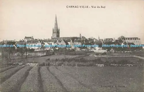 R199674 Carnac Ville Vue du Sud Z Le Rouzic Nantes