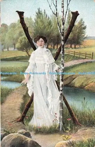 R202777 Woman Birch White Dress Th E L Serie 994