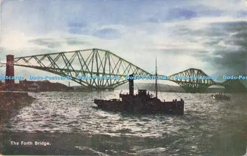 R198558 The Forth Bridge Davidsons Coloured Series Ideal Series D and S K