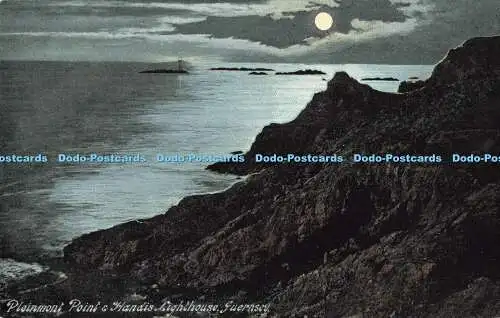 R198597 Pleinmont Point and Handis Leuchtturm Guernsey Valentines Serie