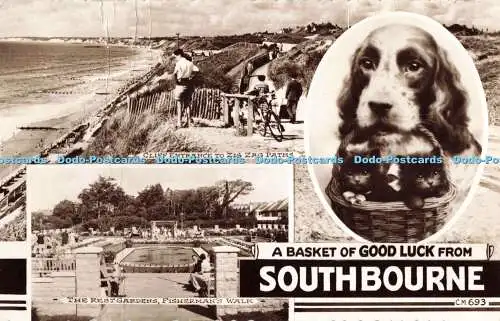 R199848 A Basket of Good Luck from Southbourne Sunray Series Thunder and Clayden