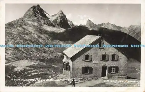 R199883 Leutkircherhütte am Almajurjoch 3194 Risch Lau Bregenz Nr 3194 Perutz Ma