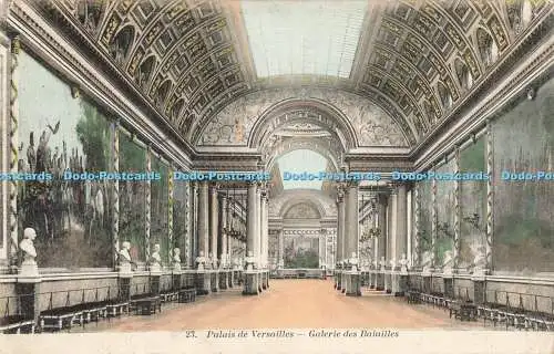 R198665 23 Palais de Versailles Galerie des Batailles Bourdier Faucheux 1908