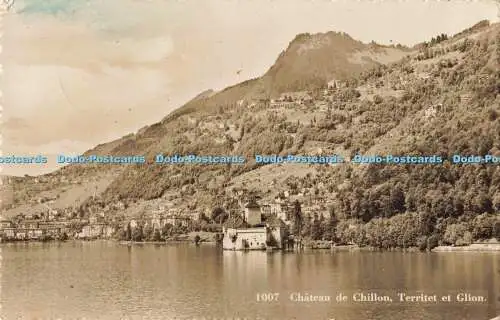 R200020 1007 Chateau de Chillon Territet et Glion O Sartori 1952