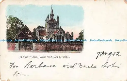 R203176 Isle of Wight Whippingham Church 1902