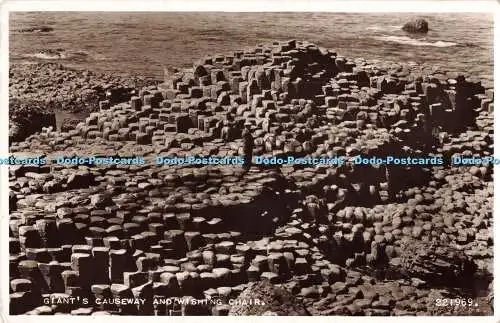 R203357 Giants Causeway and Wishing Chair 321969 Valentines RP 1954