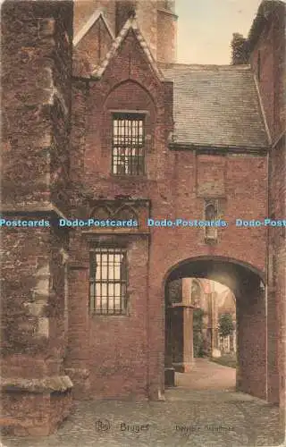 R200361 Nels Brügge Derrlere Gruuthuse Serie Brügge Nr 118 1914