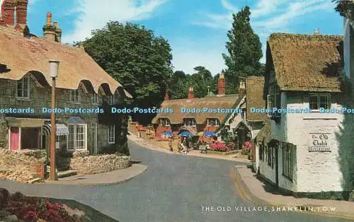 R201910 The Old Village Shanklin I O W Salmon Cameracolour 1982