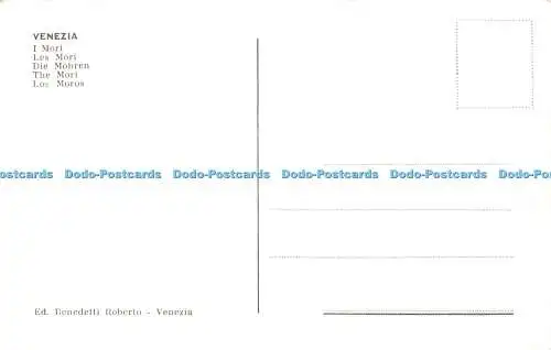 R203511 Venezia The Mori Benedetti Roberto