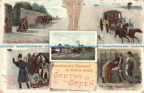 R201996 Grandmamas Elopement to Gretna Green Nicholson and Cartner 1912 Multi Vi