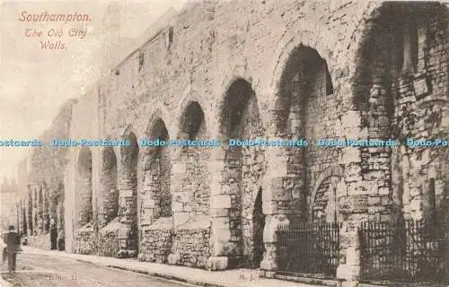 R200477 Southampton The Old City Walls Hartmann 1904