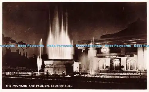 R203762 The Fountain and Pavilion Bournemouth Dearden and Wade RP