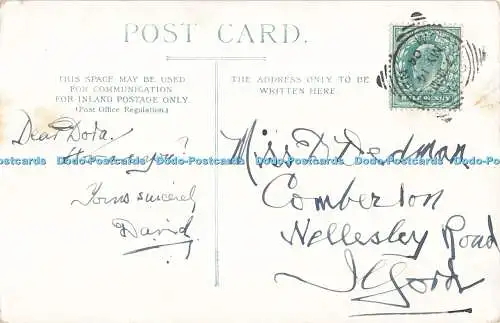 R203798 Häuser Gemälde Postkarte 1904