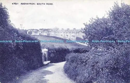 R203808 47691 Aberayron South Road Wedgwood Series Photochrom 1918