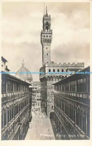 R203974 Firenze Portici degli Uffizi STA