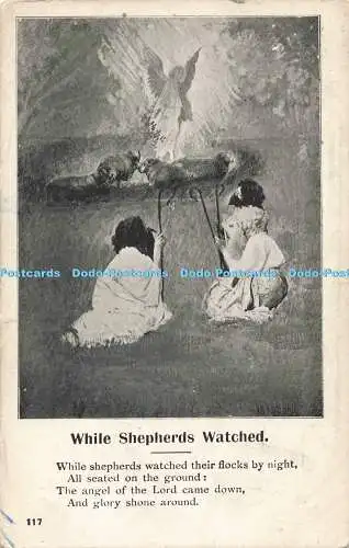 R204080 While Shepherds Watched 117 Living Picture Series 1905
