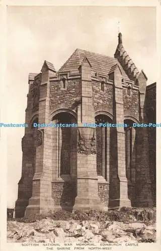 R204178 Scottish National War Memorial Edinburgh Castle The Shrine from North We