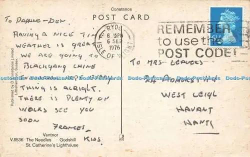 R206248 The Isle of Wight D Constance Limited 1976 Multi View