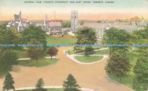 R206415 Gesamtansicht Toronto University and Hart House Toronto Canada Valentine