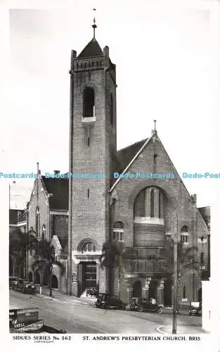 R204827 Shell Sidues Series No 562 St Andrews Presbyterian Church Bris RP Austra