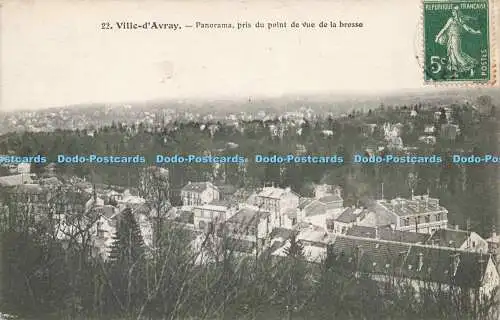R208826 22 Ville dAvray Panorama pris du point de vue de la brosse