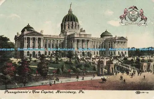 R208958 Pennsylvanias New Capitol Harrisburg Pa