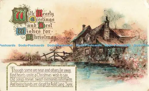 R205284 Mit herzlichen Grüßen und besten Weihnachtswünschen Obwohl einige in der Nähe