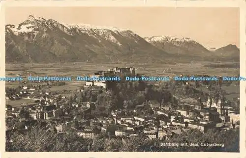R205336 Salzburg mit dem Untersberg Nr 17507 C Jursichek