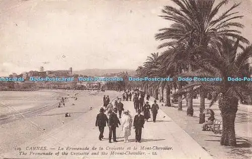 R210634 129 Cannes Die Promenade der Croisette und der Monte Chevalier LL Neu