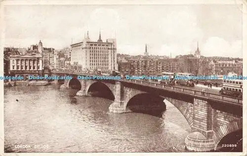 R209352 London Bridge Photo Brown Valentine 1948