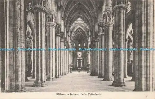 R210642 Milano Interno della Cattedrale STA 33158