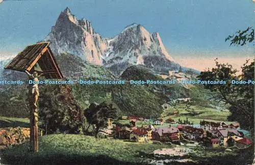 R207251 Berge Christus Gemälde Postkarte